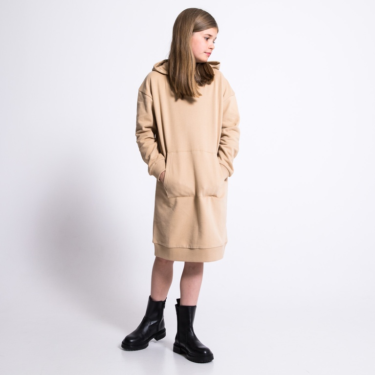 Kjole "Hood sweat dress"